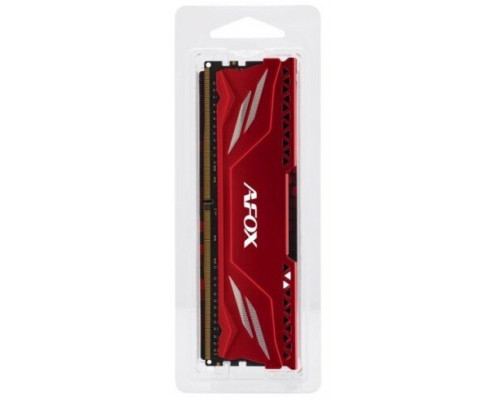 AFOX GAMING DDR4 16GB 3200MHZ CL16 RANK1 XMP2 RED AFLD416PS1CA