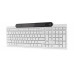Lenovo 800 Self-Charging Bluetooth Keyboard-US English | Keyboard | Bluetooth | US English | White