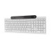 Lenovo 800 Self-Charging Bluetooth Keyboard-US English | Keyboard | Bluetooth | US English | White