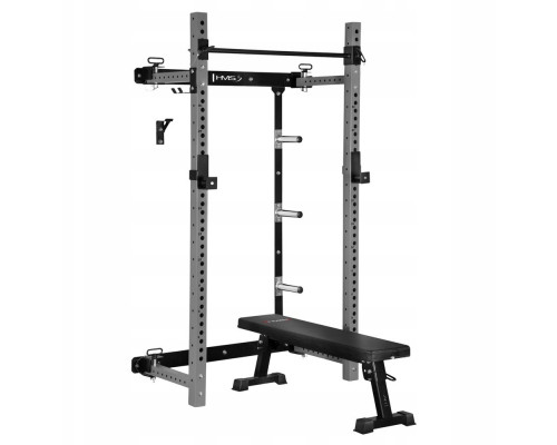 KLT34 WIELOFUNKCYJNA KLATKA TRENINGOWA SKŁADANA GREY HMS