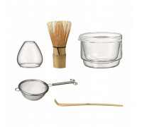 Zestaw do matchy Hario Matcha Tea Gift Set - Przezroczysty