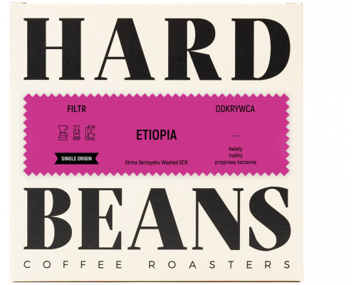 Hard Beans Etiopia Girma Sentayehu Washed OCR 250g