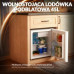 AD 8096 white Wolnostojąca lodówka podblatowa 45l | metalowe drzwi | 6-stopniowa regulacja | agregatowa | biała