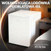 AD 8096 white Wolnostojąca lodówka podblatowa 45l | metalowe drzwi | 6-stopniowa regulacja | agregatowa | biała