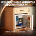 AD 8096 white Wolnostojąca lodówka podblatowa 45l | metalowe drzwi | 6-stopniowa regulacja | agregatowa | biała