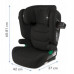 KIDWELL FOTELIK TENDO BLACK 100-150cm ISOFIX