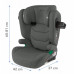KIDWELL FOTELIK TENDO GRAY 100-150cm ISOFIX
