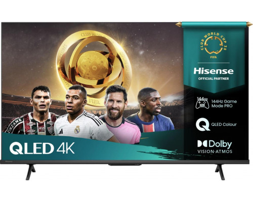 Hisense 43E77Q PRO 109,2 cm (43") 4K Ultra HD Smart TV Wi-Fi Czarny