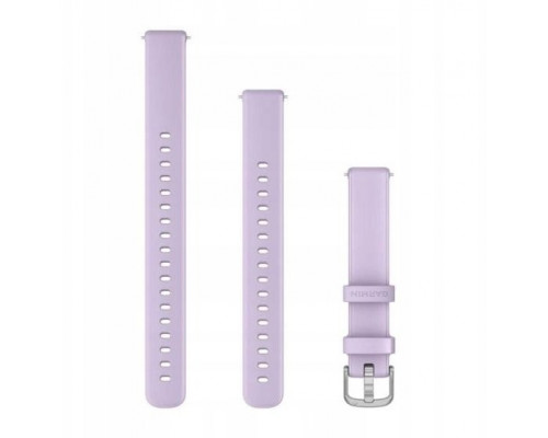 Smartwatch Garmin Lily 2 apyrankė 14 mm Silikon jaśminowy sidabrinė furnitūra