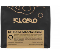 Klaro - bezkofeinowa kawa ziarnista Etiopia Salama Omniroast 250 g