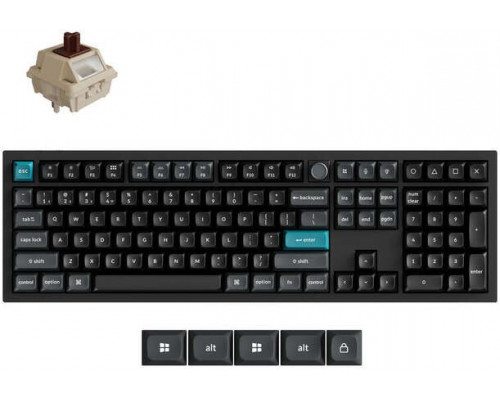 Keychron KEYBOARD WRL Q6 ULTRA/BLACK Q6U-M3 KEYCHRON Q6U-M3 (4894979048615)
