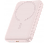 Baseus Indukcyjny 10000mAh 22.5W MagSafe z kablem USB-C 20V/3A 0.3m - Pink indukcyjny 10000mAh 22.5W EnerFill FM11 Ultra-Mini MagSafe z kablem USB-C - Pink (6932172691622)