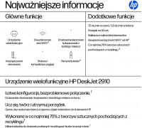 MFP HP HP Deskjet 2910 Printer MFP Color 5.5/7.5ppm
