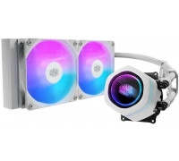 Cooler Master chłodnica wodna MasterLiquid Core Nex 240, 2x120mm, LGA1851, AM5, biała