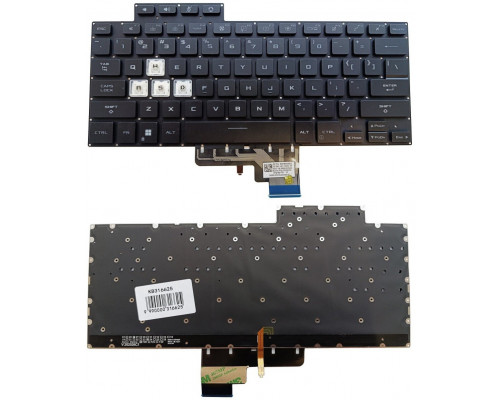 Asus Klaviatūra ASUS Tuf Dash FX516, FX516P, F516 z podświetleniem US