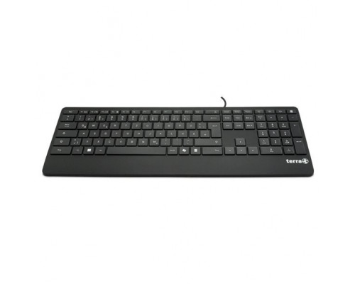 Wortmann AG TERRA Keyboard 4000 Corded [DE] USB black Copilot QWERTZ 105 klawiszy przewodowa 1,80m