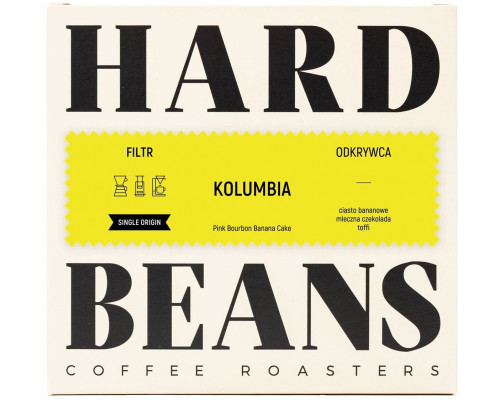 Hard Beans Kolumbia Pink Bourbon Banana Cake 200 g