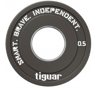 Tiguar Plate frakcyjny gumowy TIGUAR olympic 50 mm 0.5 kg