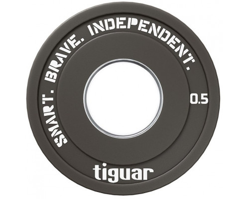 Tiguar Plate frakcyjny gumowy TIGUAR olympic 50 mm 0.5 kg