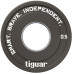 Tiguar Plate frakcyjny gumowy TIGUAR olympic 50 mm 0.5 kg