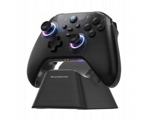 Pad Kontroler do gier Machenike G3 V2 bezwire ze stacją ładującą - black