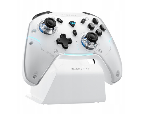 Pad Kontroler do gier Machenike G5Pro Max bezwire ze stacją ładującą - white