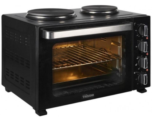 Tristar Tristar Convection Oven with 2 Hot Plates | OV-3670 | 35 L | 3200 W | Black