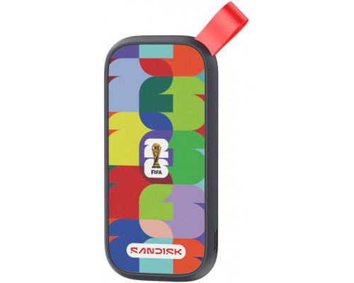 SSD SanDisk - FIFA World Cup 2026 Edition - SSD - 1 TB - zewnętrzny przenośny - USB 3.2 Gen 2 (USB-C złącze)