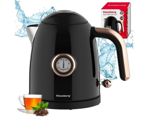 Klausberg CZAJNIK ELEKTRYCZNY 1L Z TERMOMETREM KLAUSBERG KB-9017