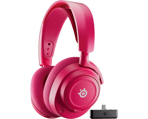 SteelSeries SteelSeries Steelseries Arctis Nova 7X Gen 2 Zestaw słuchawkowy Bezprzewodowy Opaska na głowę Gaming Bluetooth Purpurowy