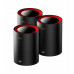 Cudy DOMOWY SYSTEM WI-FI MESH M3000(3-PACK)-BLACK Wi-Fi 6 2.4&nbsp;GHz, 5&nbsp;GHz, 574&nbsp;Mb/s + 2402&nbsp;Mb/s CUDY