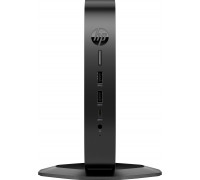 Komputer HP Elite t655 - Thin Client - SFF - 1 x Ryzen Embedded R2314 / 2.1 GHz - RAM 8 GB - Flash 64 GB - eMMC - Radeon Graphics - 1GbE - Win 10 IoT Enterprise - Monitor: żaden - Tastatur: francuski