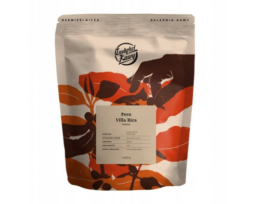 BeMyBean Instytut Kawy - kawa ziarnista Peru Villa Rica Washed Espresso 1 kg