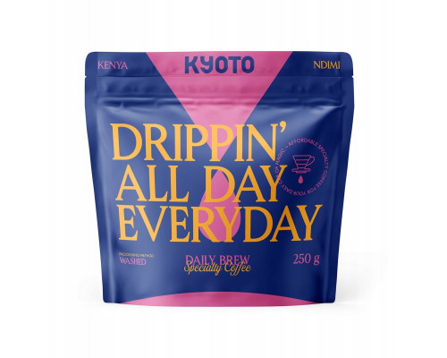 Kyoto KYOTO - kawa ziarnista Kenia Drippin All Day Everyday Kenya Ndimi Filter 250 g