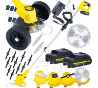 Geko Podkaszarka 2x2.0Ah 21V – zestaw XXL (1)