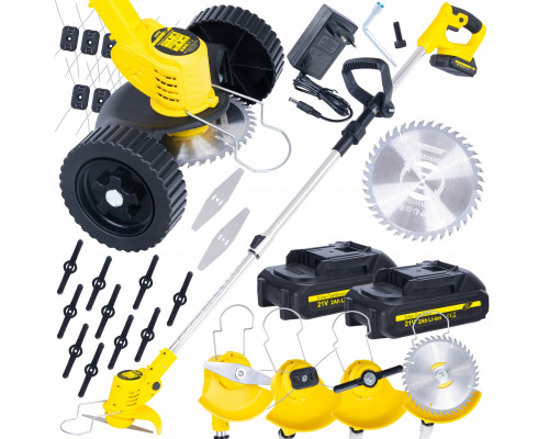 Geko Podkaszarka 2x2.0Ah 21V – zestaw XXL (1)