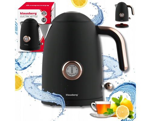 Klausberg CZAJNIK ELEKTRYCZNY 1,7L Z TERMOMETREM KLAUSBERG KB-9019