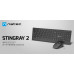 Natec NATEC STINGRAY 2 KLAWIATURA+MYSZ US BEZPRZEWODOWY TILT WHEEL