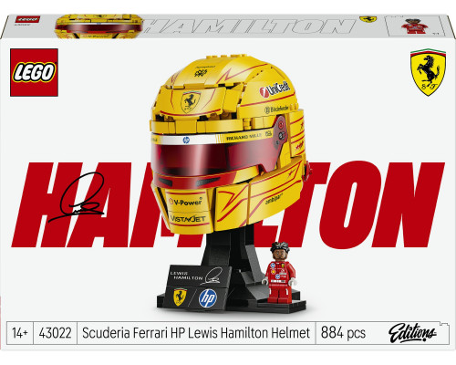 LEGO Editions Kask Lewis Hamilton Scuderia Ferrari HP (43022)