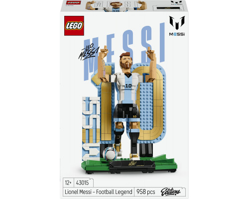 LEGO Editions Lionel Messi — piłkarska legenda (43015)