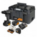 Dewalt 18v xr wiert-wkręt z ud. 2x5ah mc