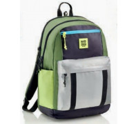 MIQUELRIUS Miquelrius Plecak Triple Amsterdam Recy 28l 3 przegrody zielony