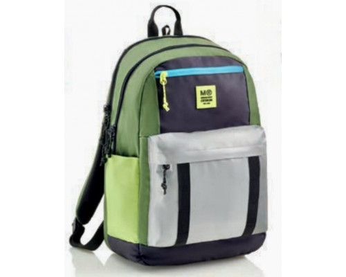 MIQUELRIUS Miquelrius Plecak Triple Amsterdam Recy 28l 3 przegrody zielony