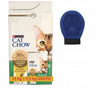 Purina Cat Chow Food sucha dla kota 15kg+1,5kg Sterilized