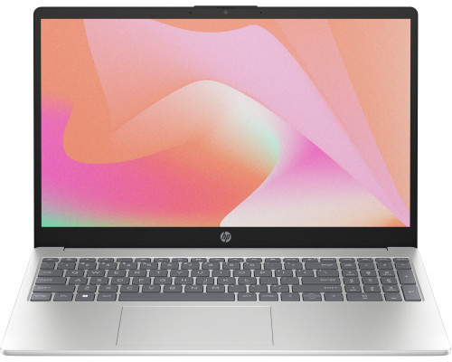 Laptop HP HP 15-fd1068nw Intel Core Ultra 5 125H Laptop 39,6 cm (15.6") Full HD 24 GB DDR5-SDRAM 512 GB SSD Wi-Fi 6 (802.11ax) Free DOS AI PC Silver