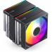 Jonsbo CB80 chłodzenie CPU, Dual-Tower, 2 x 120mm, PWM, RGB - czarny