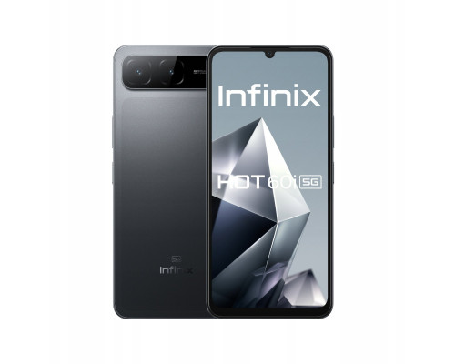 Infinix Telefon Infinix Hot 60i 5G 4/128GB Sleek Black