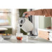 KitchenAid elektryczny 1,7 l 2400 W Black Stal nierdzewna White
