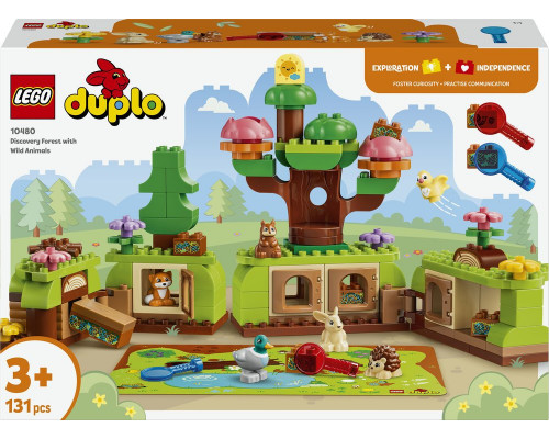 LEGO Duplo Las odkrywców z dzikimi zwierzętami (10480)