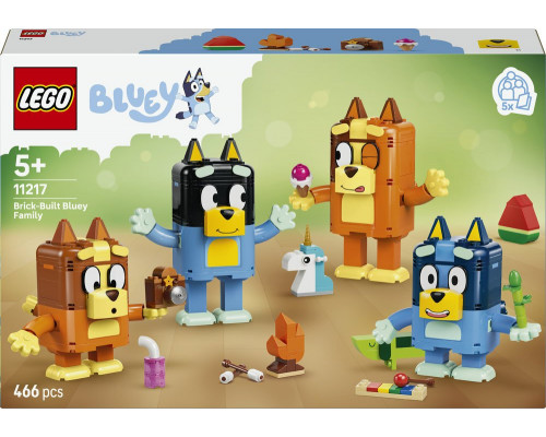 LEGO Bluey Rodzina Blue z klocków (11217)